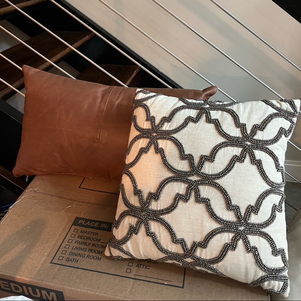 Assorted pillows